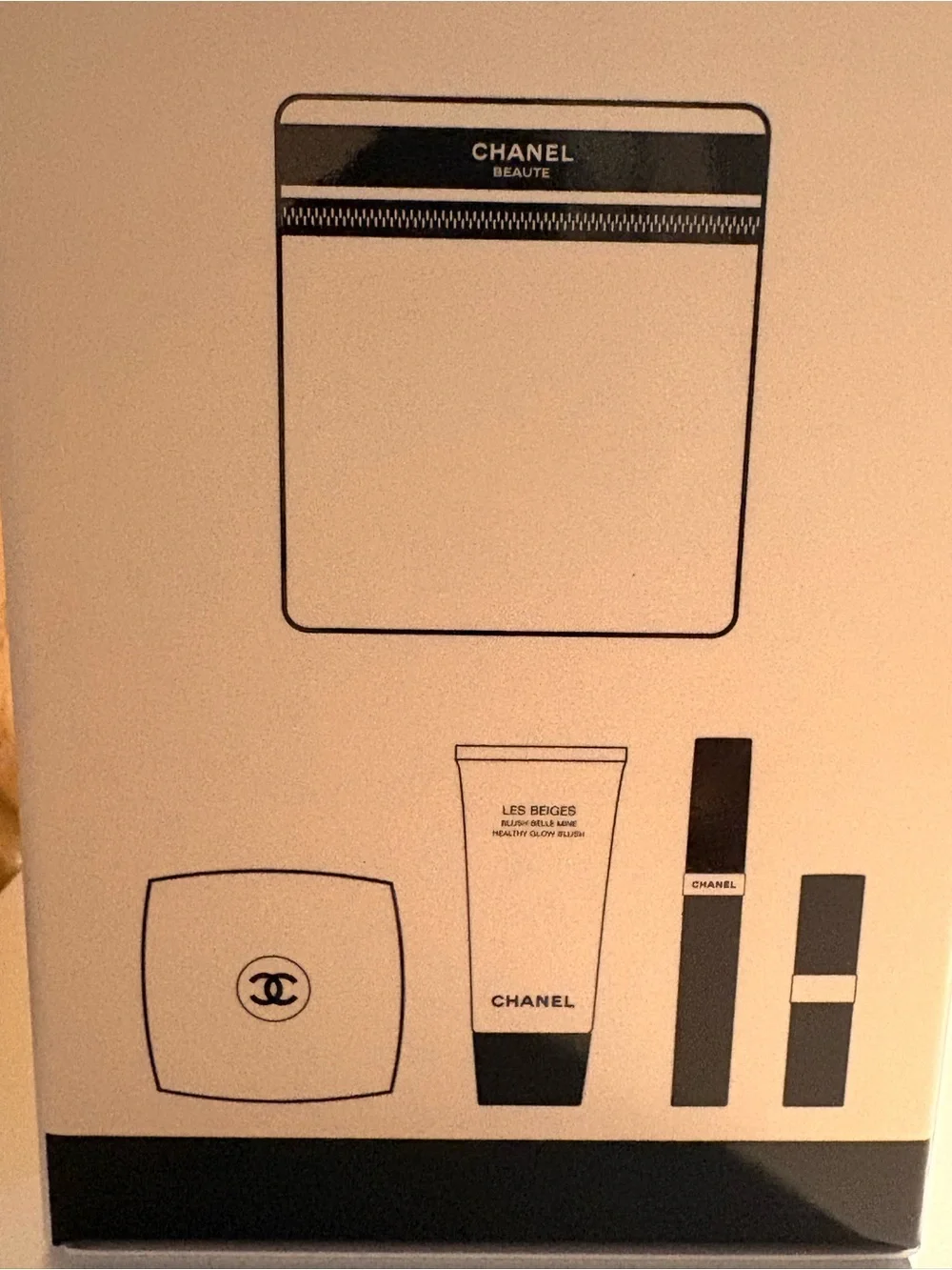Chanel LIMITED Les Beiges Healthy Glow Set